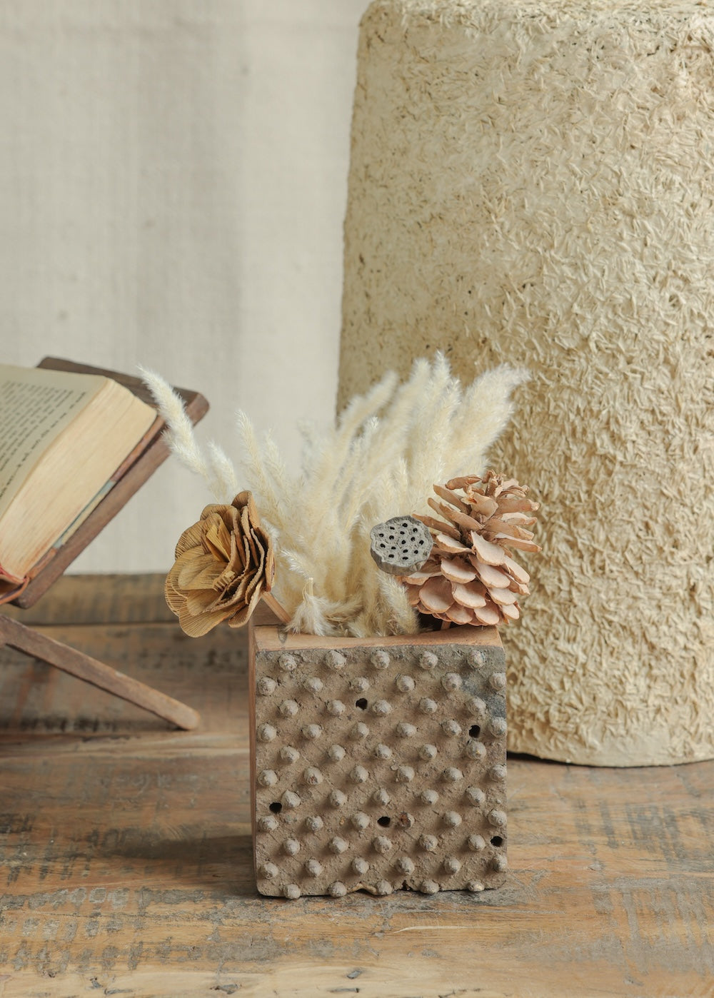 Print Block Planter with Wall Hanging System